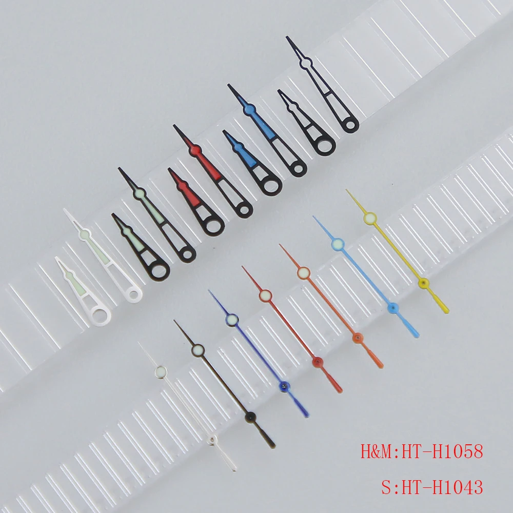 

1058 Bright Color Super C3 Green Luminous Fit NH34 35 36 38 70 Automatic Movement SKX007 Watch Hands