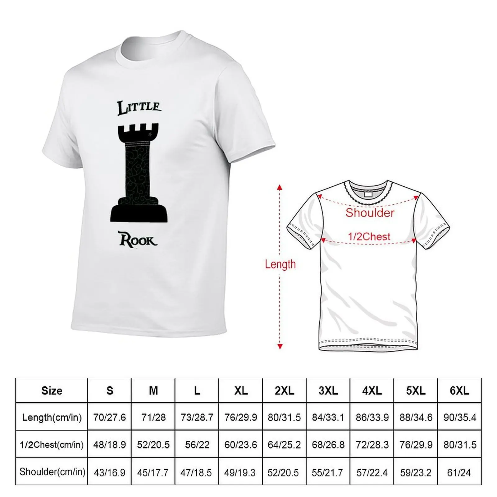 Knight Rook - Little Rook T-Shirt graphic t shirts luxury t-shirt clothes for men
