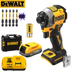 DeWalt-電動インパクトドライバーキット,高性能ブラシレスモーター,電気レンチ,パワースタック,20v,1.7Ah,dcf850,dcbp034