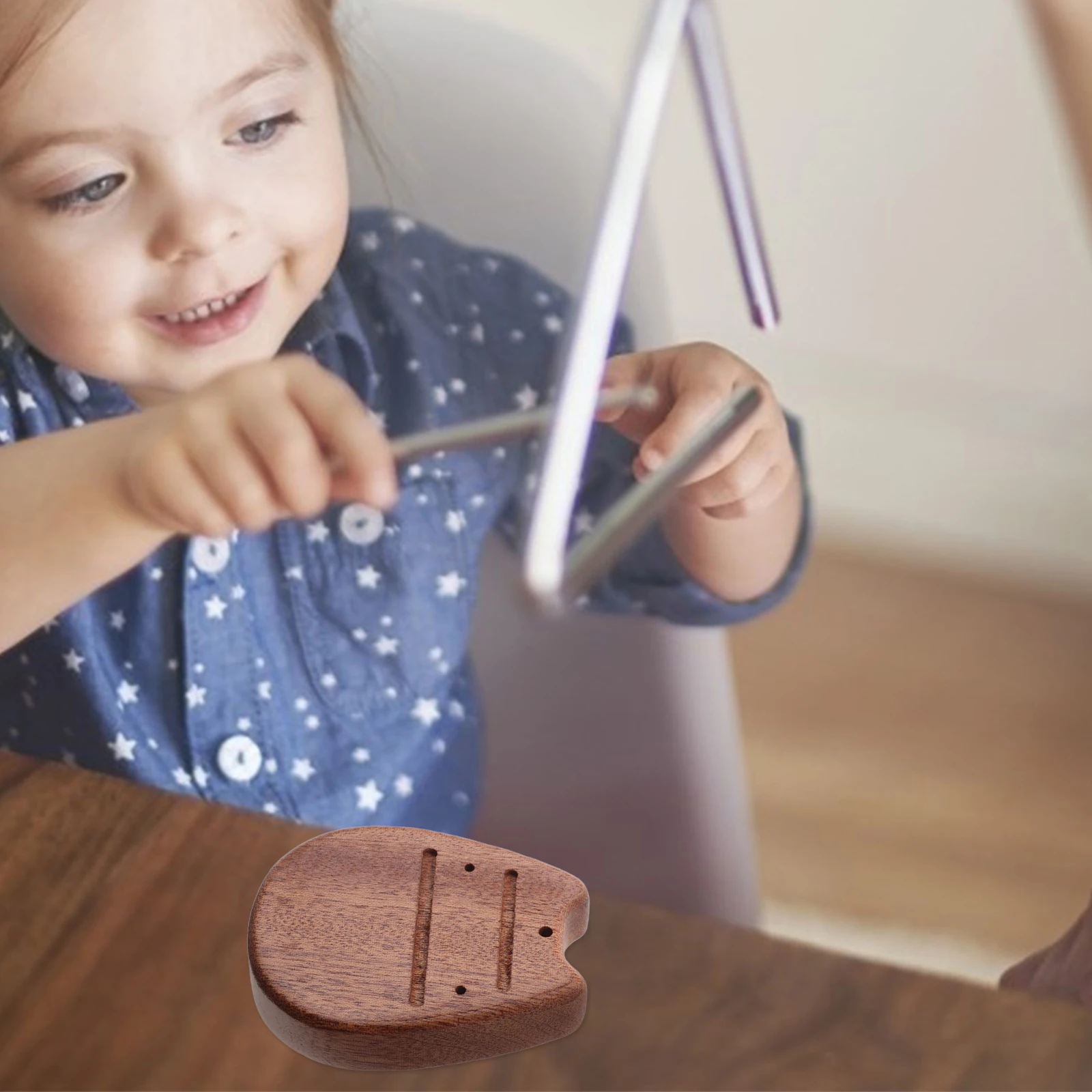 

Eight-Tone Wooden Kalimba Base Plate Replacement Thumb Piano Bottom Plate Natural Wood Baseboard Wooden Thumb Piano Baseboard