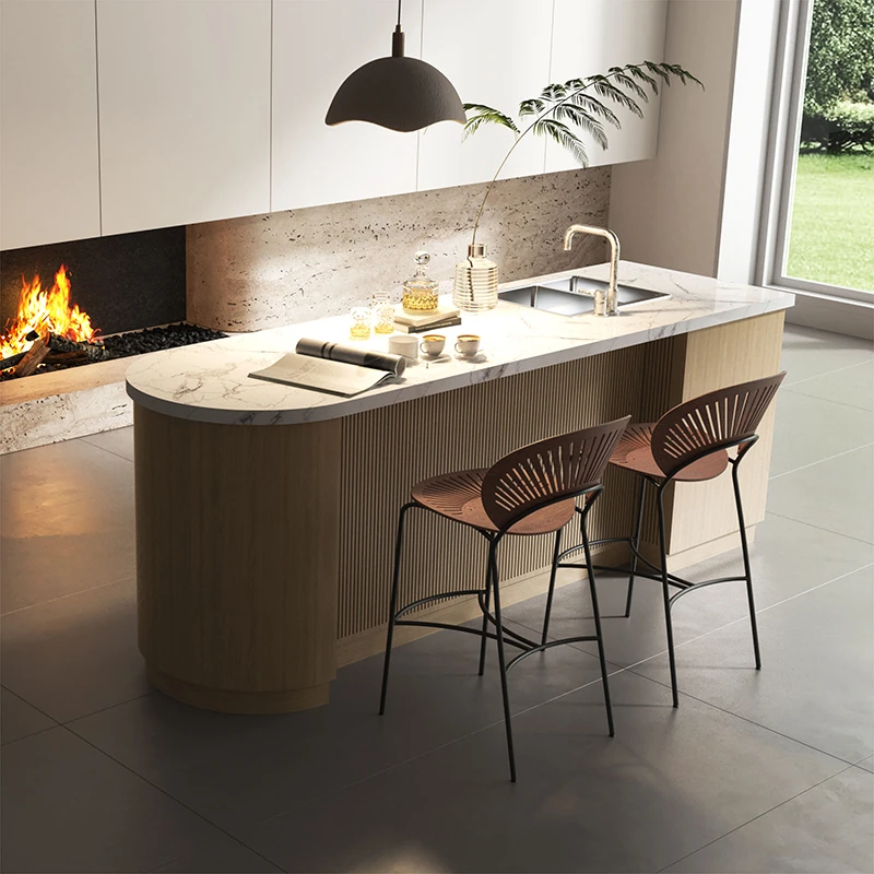 

Minimalist Elegant Kitchen Islands Trendy Classic Premium Beauty Kitchen Islands Durable Functional Islas De Cocina Furniture