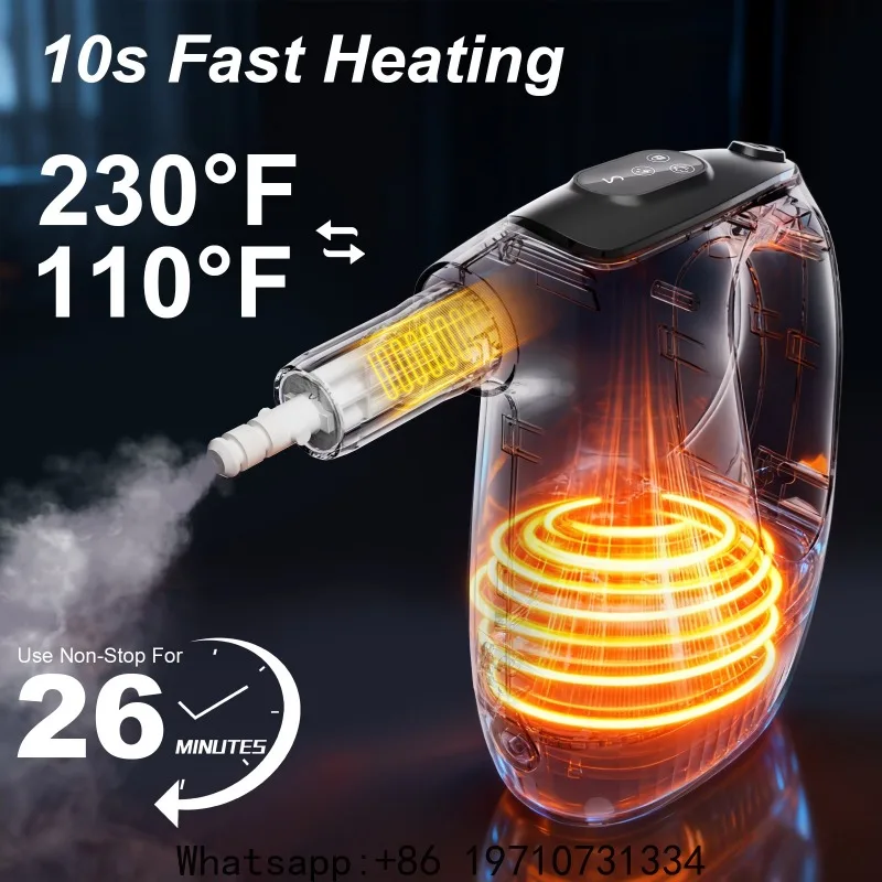Handheld Steam Cleaner Portable Multifunctional Cleaner High Temperature Sterilization Steam Clean Machine Kitchen Cleaning Tool