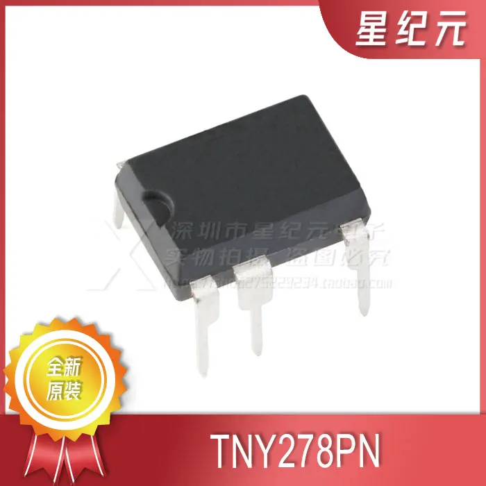 

1 Piece Original New imported original TNY278PN DIP-7 direct plug TNY278 power management chip IC In Stock