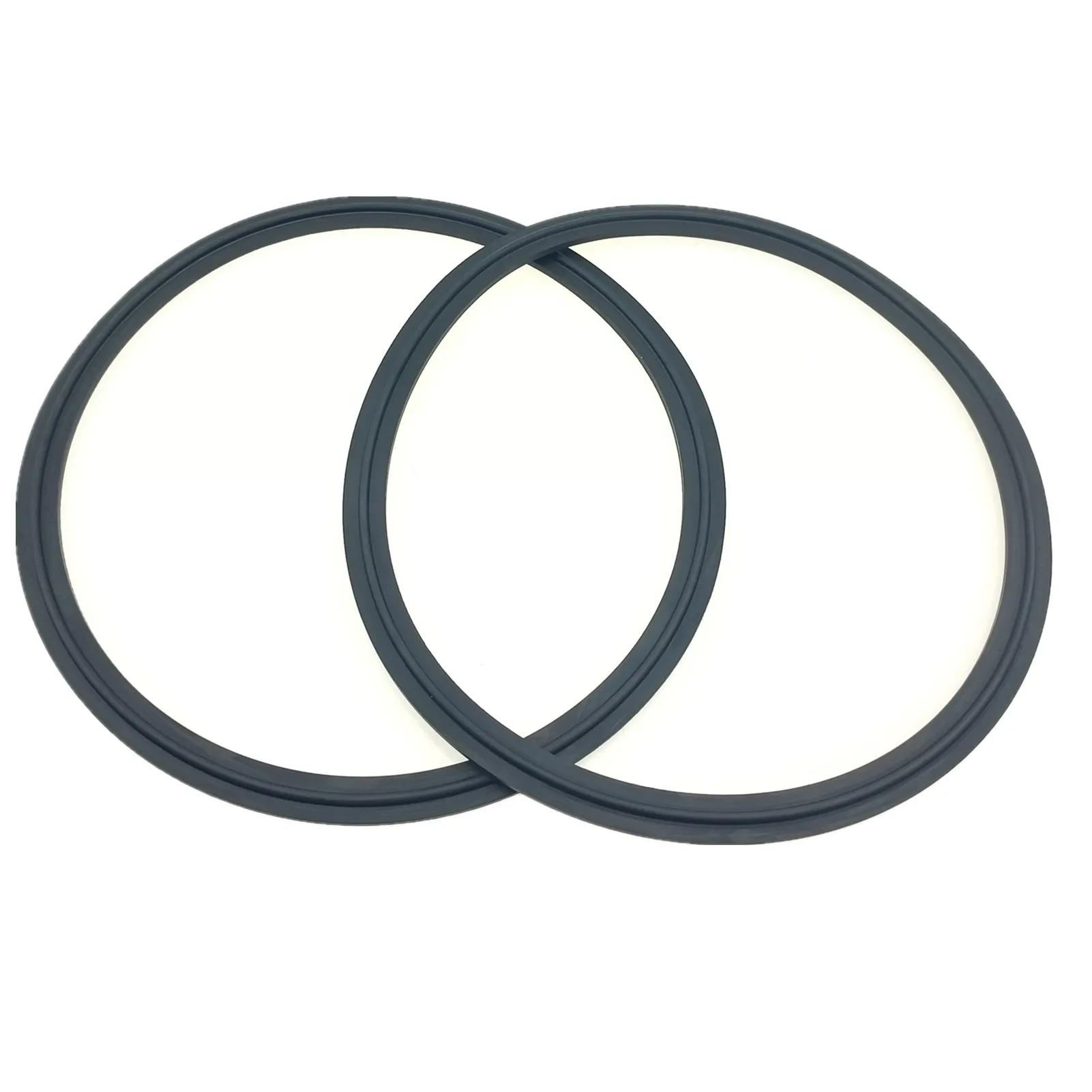 트라이 클로버 호환 FKM 개스킷 트라이 클램프, 6 인치 씰링 팩 2 개