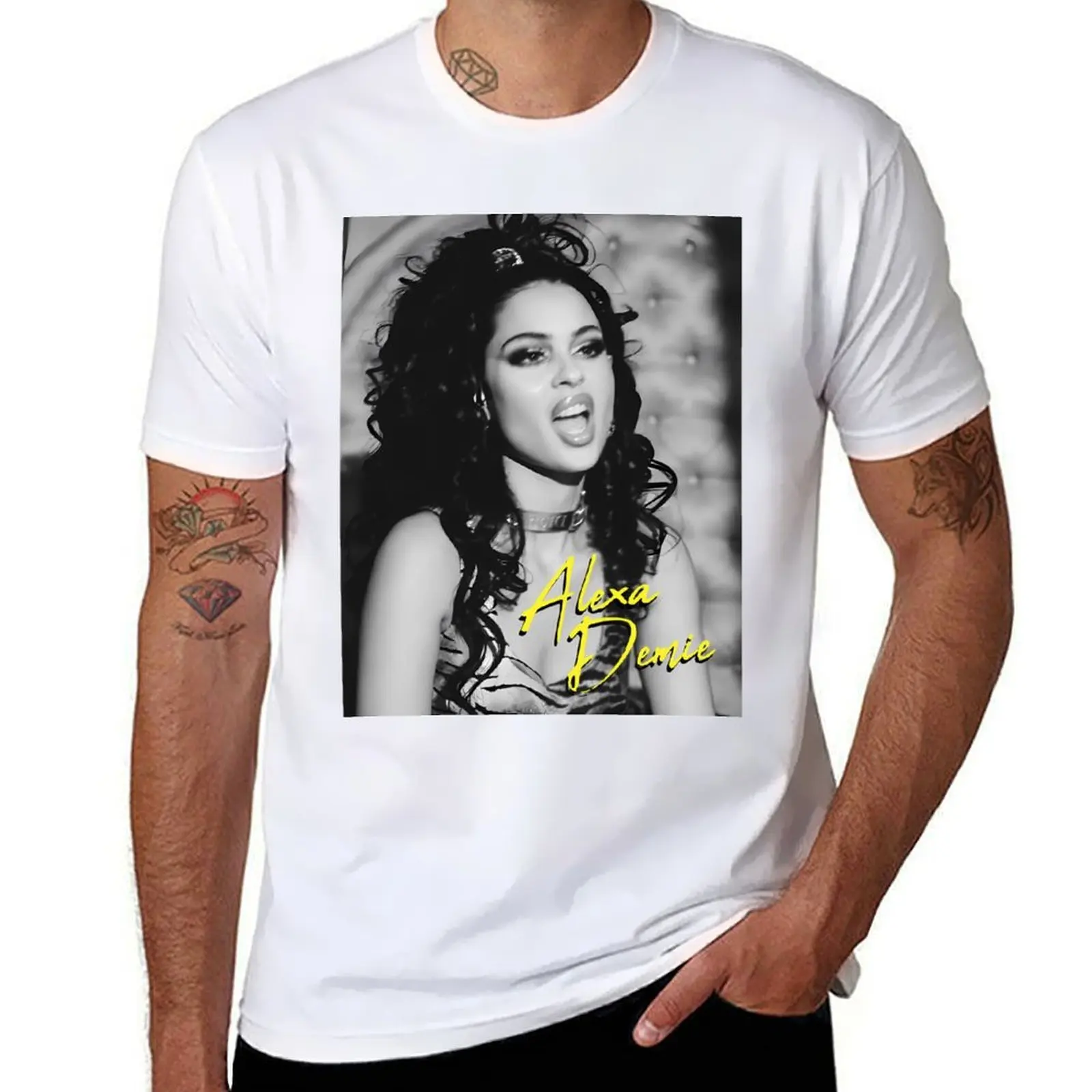 

BW Alexa Demie T-Shirt t shirt for man black cotton t-shirt plain for man package T-Shirt