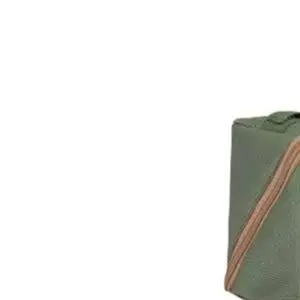 Stake and Peg Storage Pouch with Double Zipper Closure Oxford Fabric Build and Wide for Efficient Outdoor Management