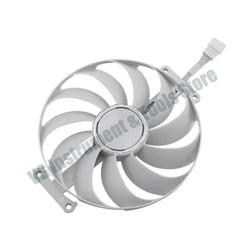 Für 95MM CF1010U12S RTX3070 RTX3080 RTX3090 Grafikkartenlüfter für ASUS ROG Strix RTX 3070 3080 Ti 3090 Weiße OC Edition Gaming-Lüfter – Detail 6