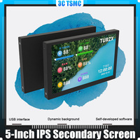 5 Inch IPS Secondary Screen Mini Computer USB Display Freely AIDA64 PC CPU GPU RAM HDD Monitor Dynamic Theme Supported