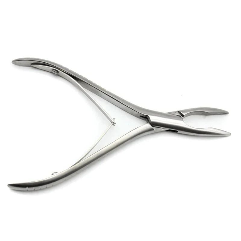 Dental Surgical Bone Rongeur Plier Sharp Cutting Beak Rongeur Forceps Reusable Stainless Steel Dentist Instrument