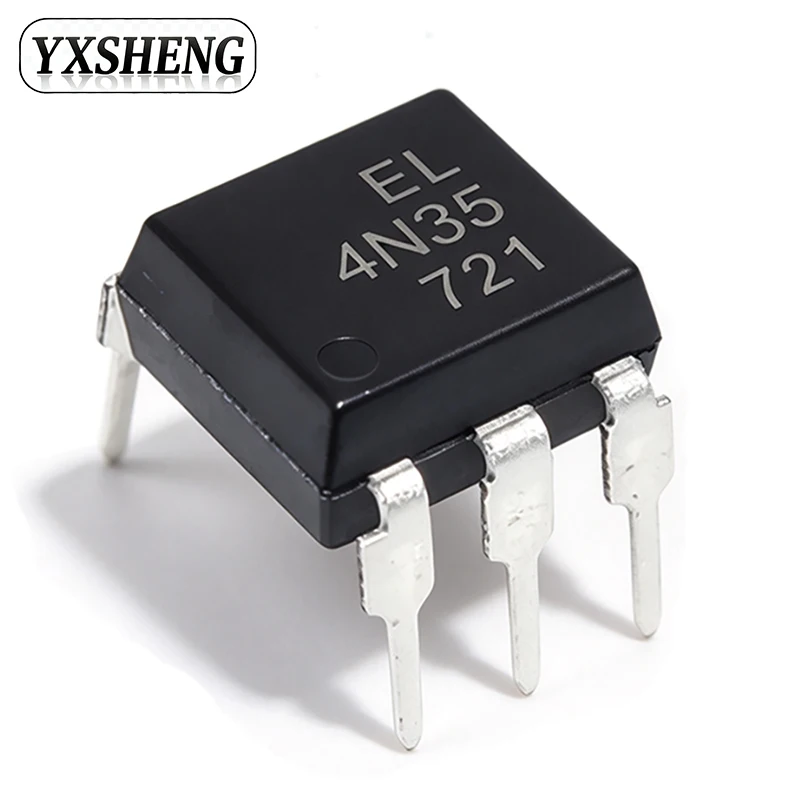 (10/20/50PCS) EL4N35 DIP-6 4N35 High-Speed Optocoupler DIP IC