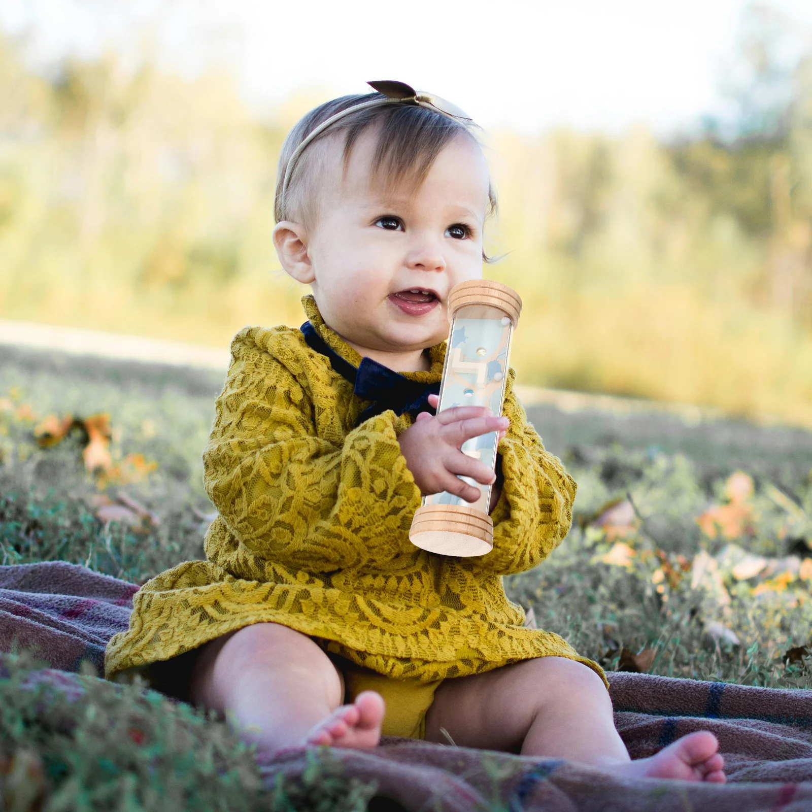 Baby Musical Instrument Hand Percussion Instruments Sensory Play Toy Infant Rain Stick Kids' Early Learning