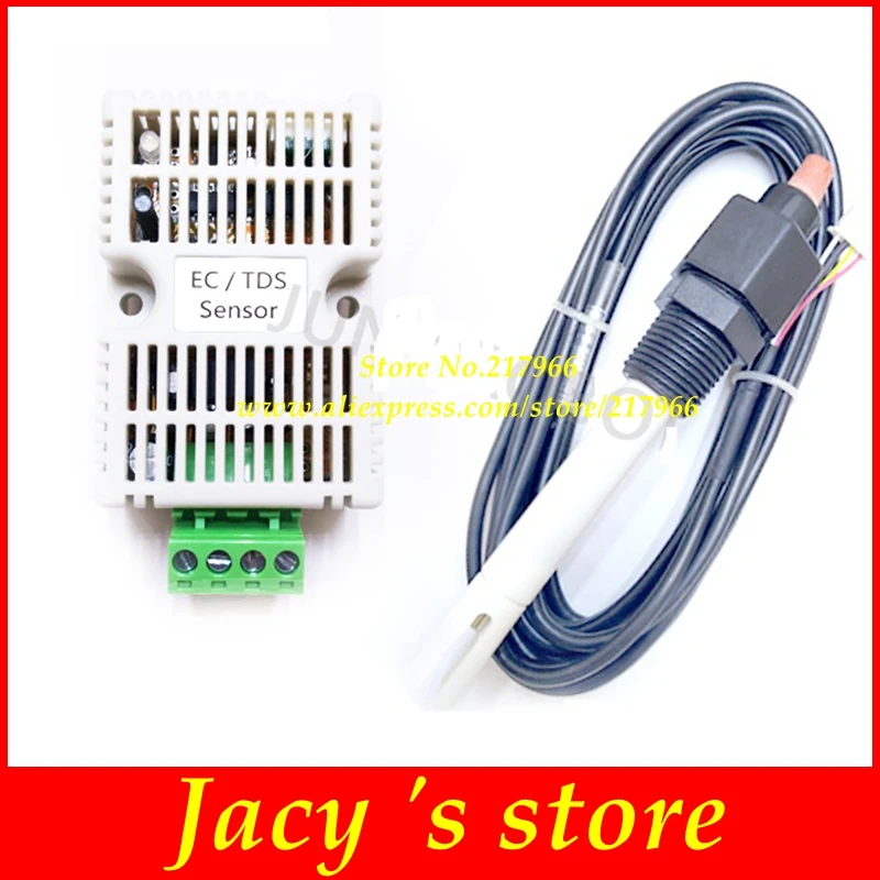 EC transmitter  EC sensor TDS conductivity sensor module 4-20ma 0-5V 0-10V RS485 output analog output voltage