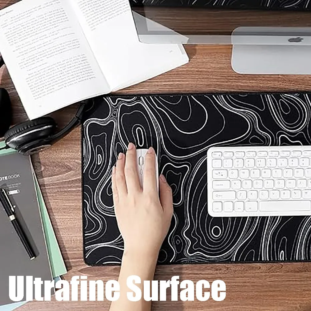 Ultrafine Surface Mouse Pad 400X450MM Mousepad Art Flower Mouse Mat Office Rubber Desk Mat Anti-slip Surface Keyboard Mice