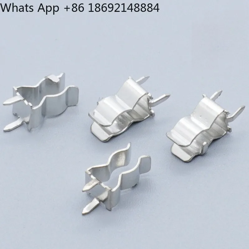 

Copper clip 5X20 metal fuse pipe clip 250V 20A base 0.5 thickness