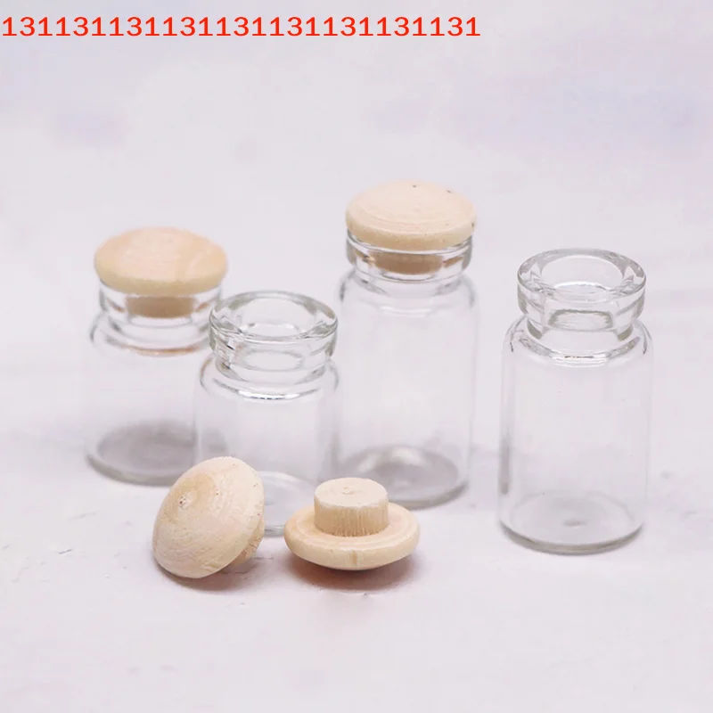 4 szt./zestaw Przezroczyste mini słoiki na słodycze do domku dla lalek, scena zabawy z jedzeniem, słoik do przechowywania w kuchni