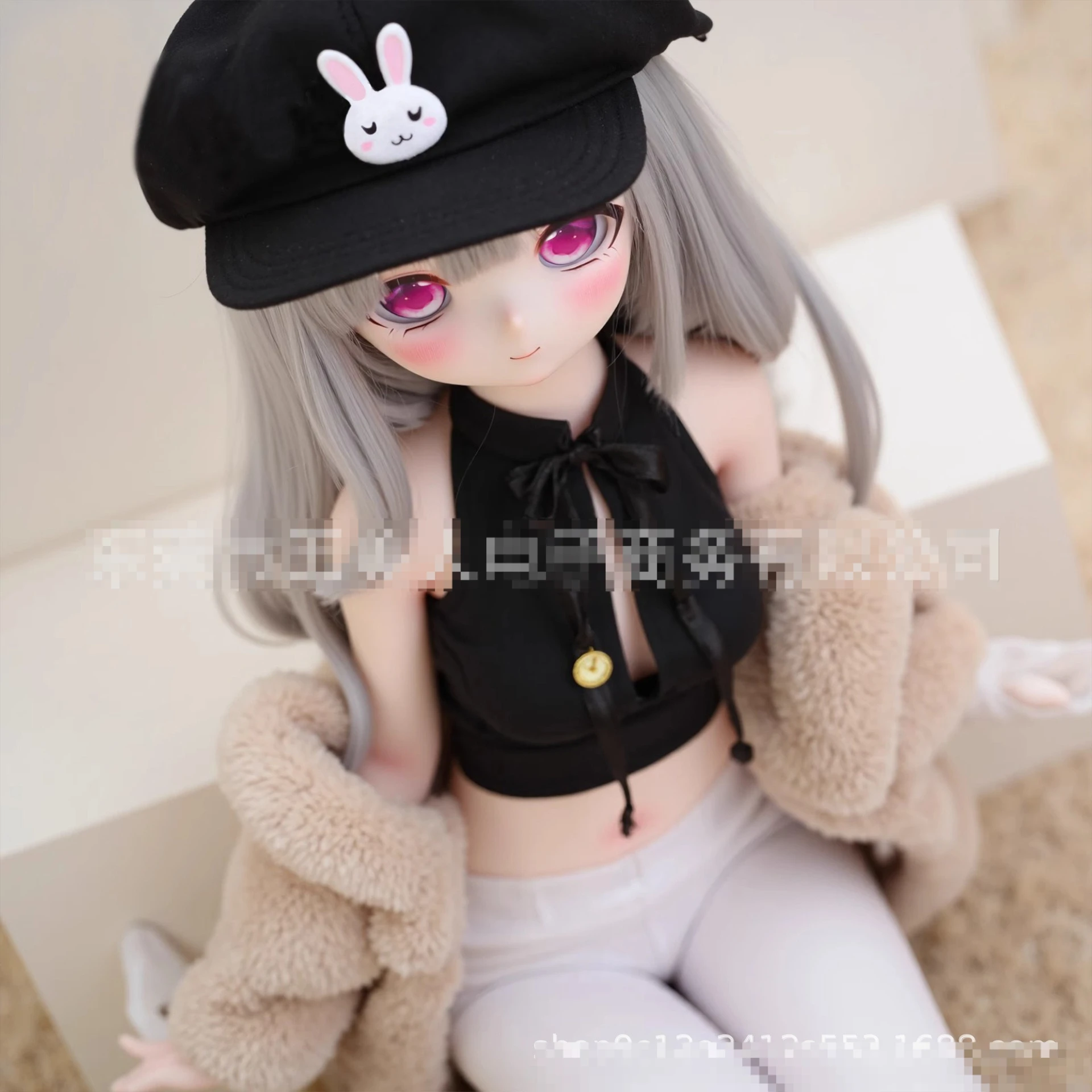 

85cm Flat Chest Solid Doll Animation Small Figure Doll Real Silicone Anime Dolls