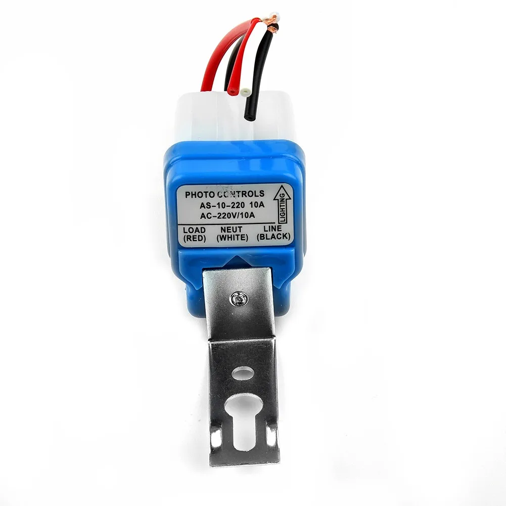 1pc Photo Controller AC 220V 10A Automatic Street Light Switch Street Light Sensor Lighting Accessories And Parts