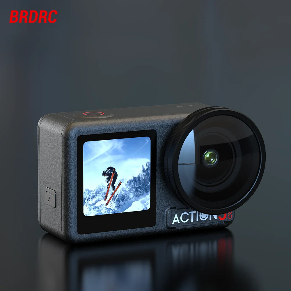 

Широкоугольный объектив BRDRC для DJI Osmo Action 5 Pro 180 ° Супер широкий обзор, аксессуары для наружных видеоблогов