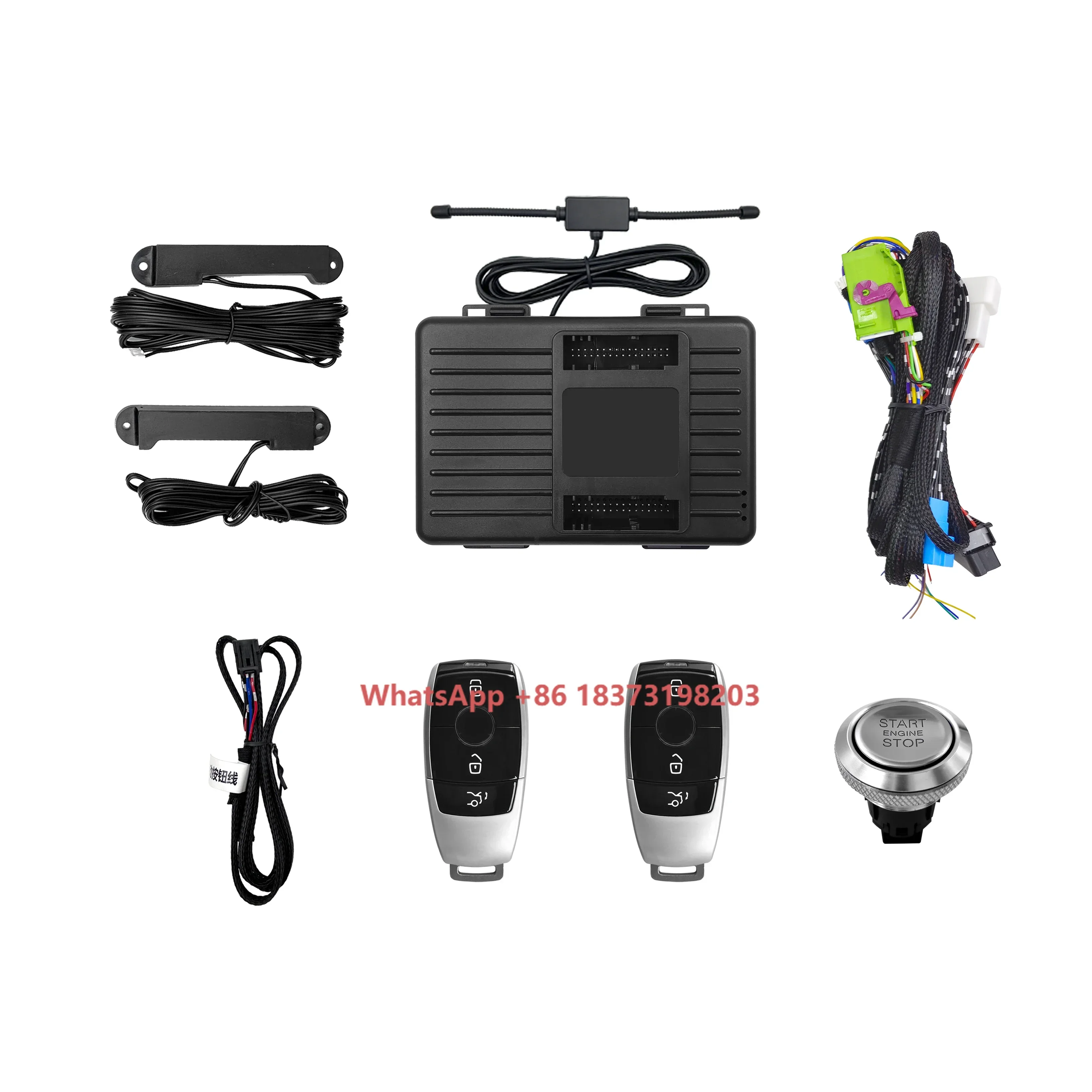 

For G-Class W463 Push Start Keyless Entry System for Car Remote Start Smart Engine Start/Stop Key Fob Access PKE