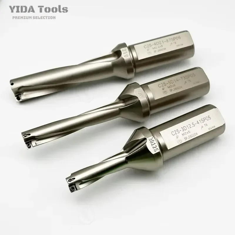 SP Drill Bits U Drill C20 C25 C32 2D 3D 4D 5D High Quality Metal Drill Bits SPMG SP Insert Quick U
