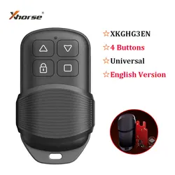 1pcs Xhorse XKGHG3EN Masker Garage Remote 315 /433Mhz Switch Frequency Support Data Recovery Function Work with VVdi KEY Tool