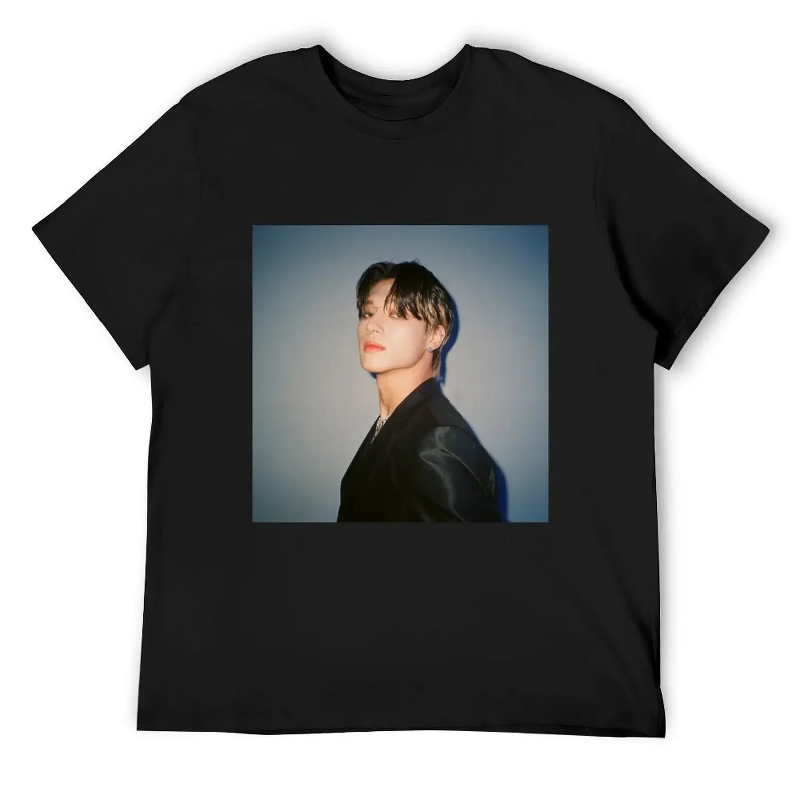 

ATEEZ Wooyoung T-Shirt Blouse fashion shirts anime men graphic t shirts