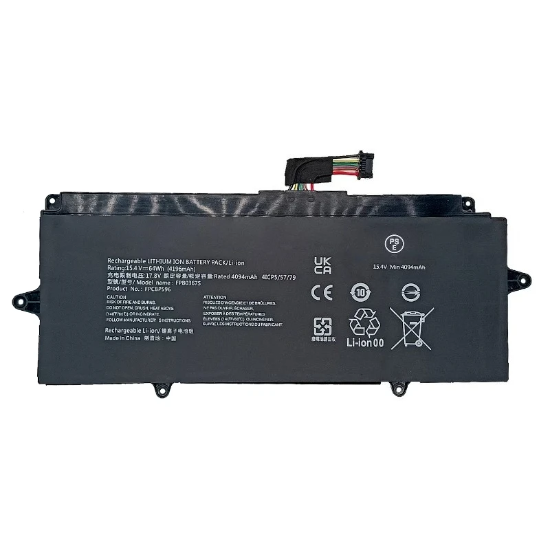 New Laptop Battery FPB0367S FPCBP600 FPCBP596 15.4V 4196mAh for Fujitsu Lifebook UH90/H1 WU2/H1 U94A CP816349-01 FMV ZERO WU4/H1