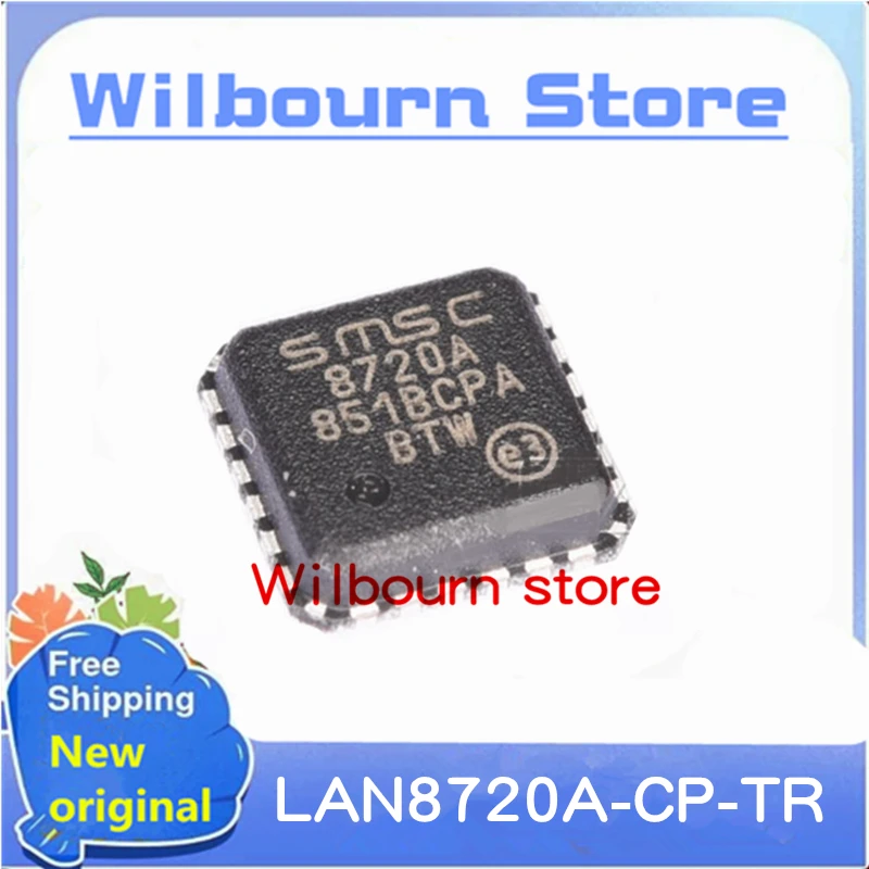 10piece 100% new LAN8720A-CP-TR 8720A LAN8720AI-CP-TR 8720A-i QFN24 LAN8700C-AEZG 8700C-AEZG QFN36 Ethernet transceiver chip