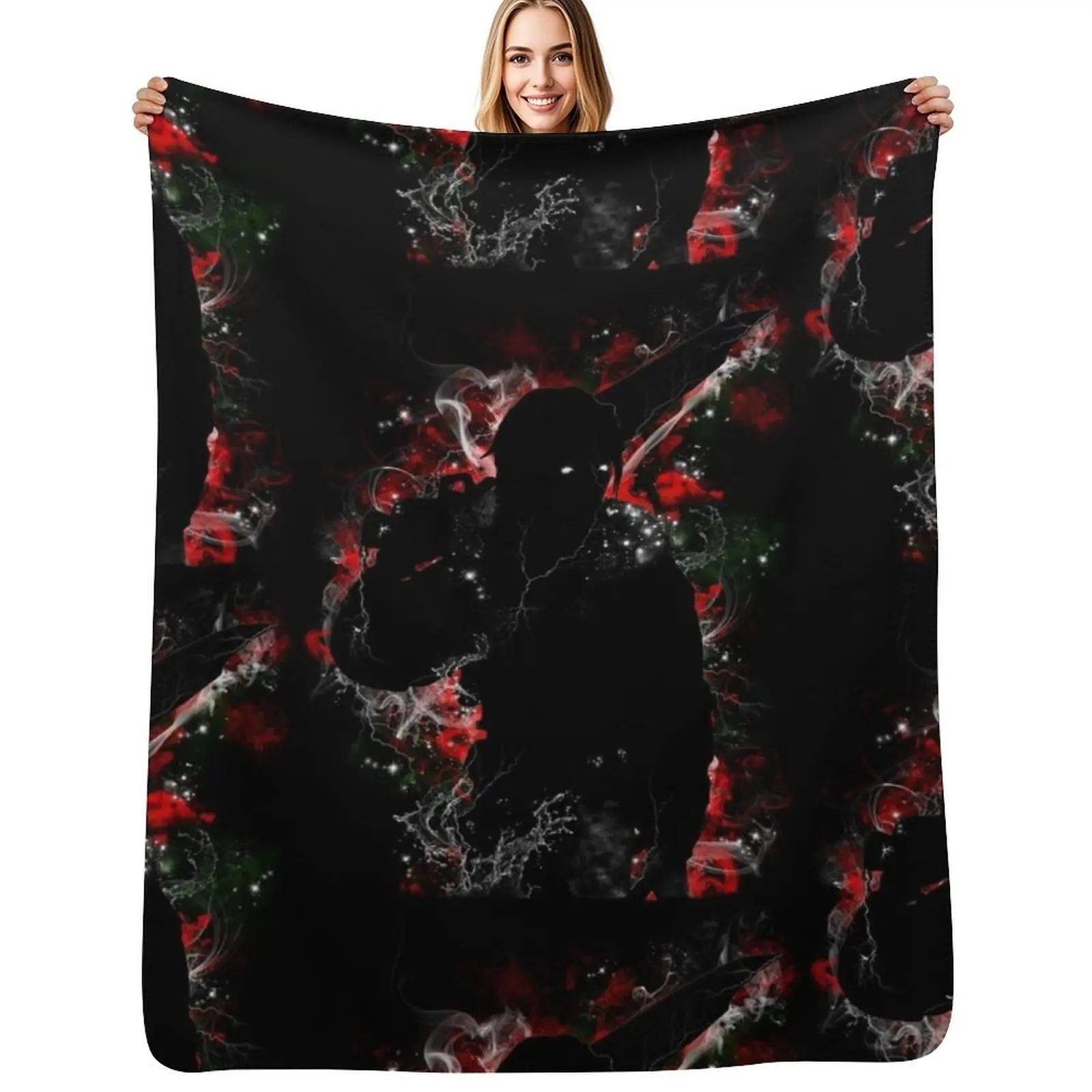 

Squall Leonhart Throw Blanket heavy to sleep wednesday Flannel warm for winter Blankets