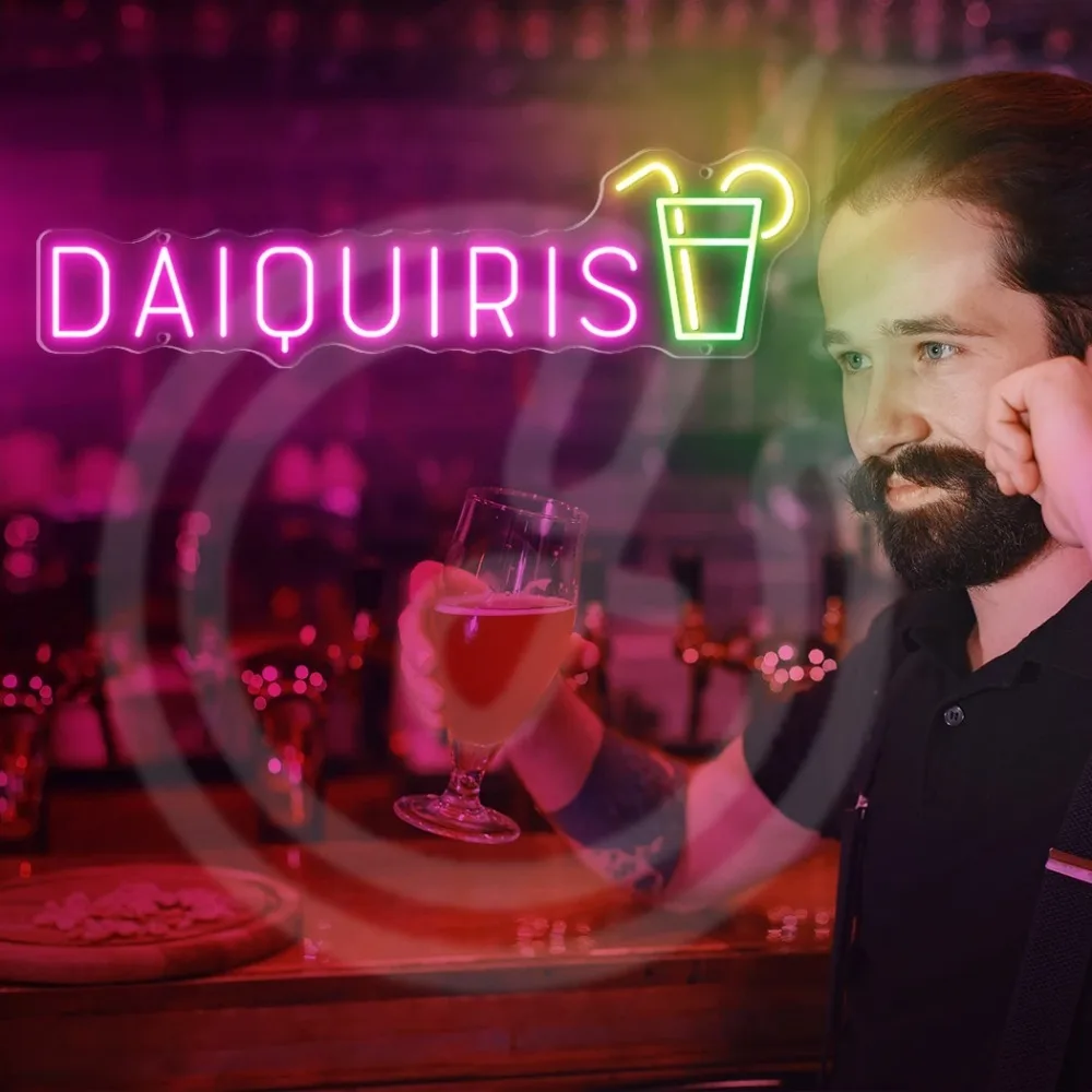 カスタムバーネオンサイン装飾LEDネームウォールデコレーション、バービジネスネオンランプ、商業用バーショップサインルームUSBナイトライト