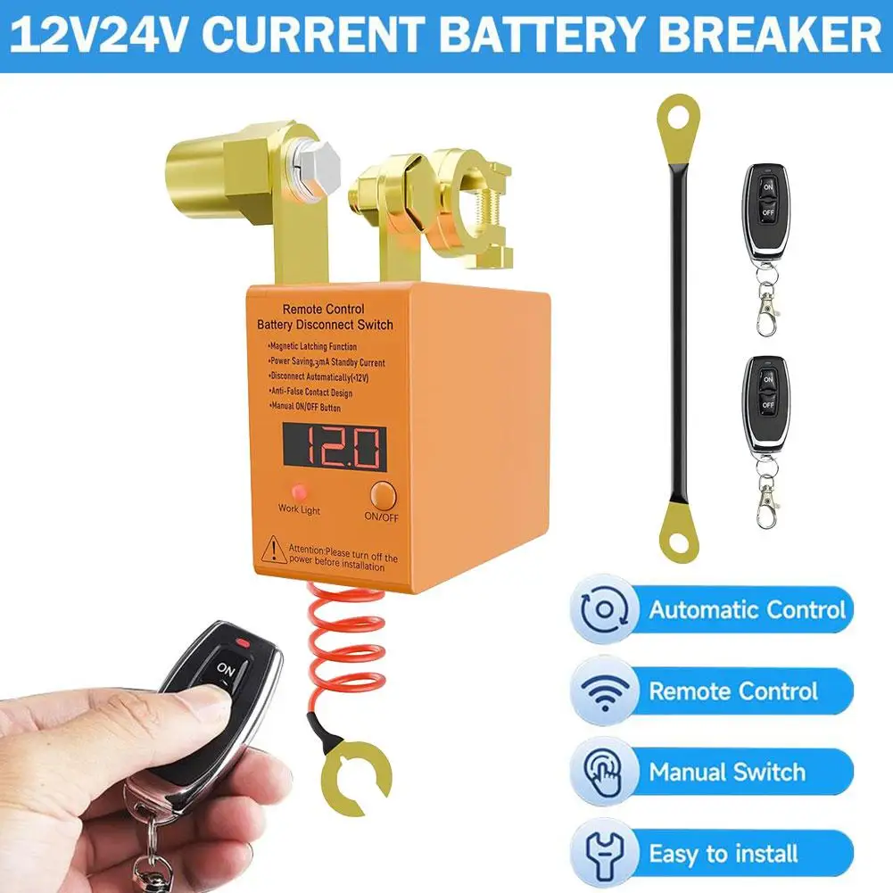 

Выключатель автомобильного аккумулятора Выключатель автомобильного аккумулятора Выключатель аккумулятора Дистанционный мастер Ручная автоматическая цепь Тяжелый с разбитым G5M6