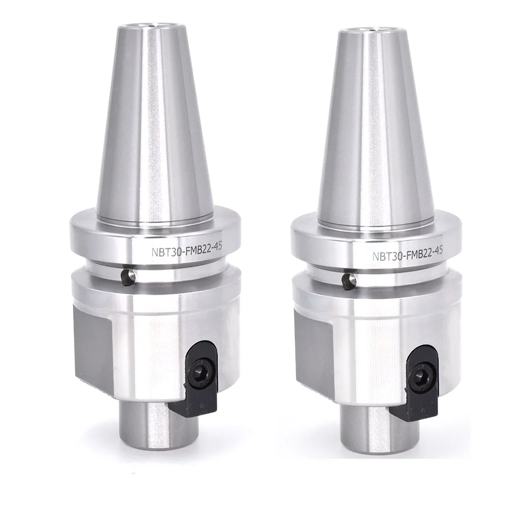 1PCS Drawbar NBT30 FMB22 45L Chuck Tool Holder Without Keyway Face End Mill Cutter Head Adapter Cnc Machine Parts