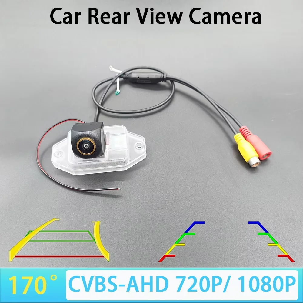 AHD 1080P 720P CVBS Rear View Camera For Toyota Land Cruiser 80 Prado 90 120 FJ 2006-2019 Car Reverse Parking Monitor