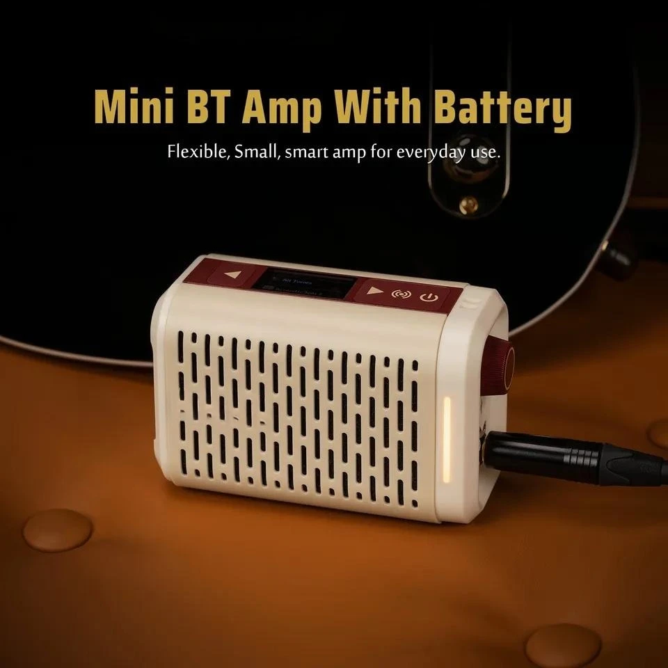 Mini Ultra-compact mini modeling amplifier for guitarists, bassists, and acoustic players