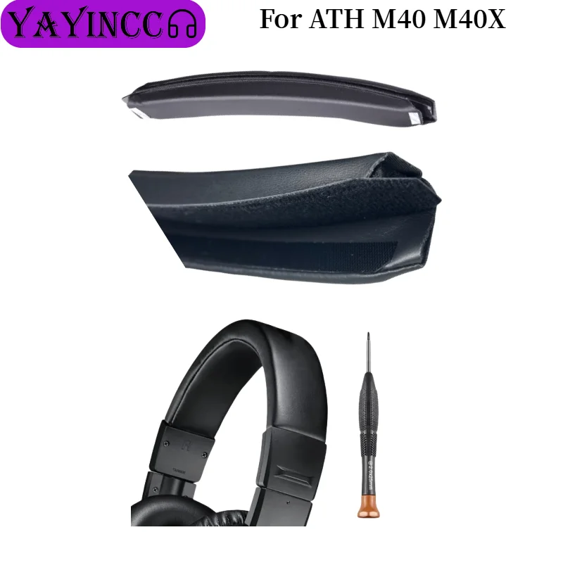 

Replacement Upgraded Velcro Head Beam Cover For ATH M40 M40X Headphone Accessories Easy installation/perfect adaptation
