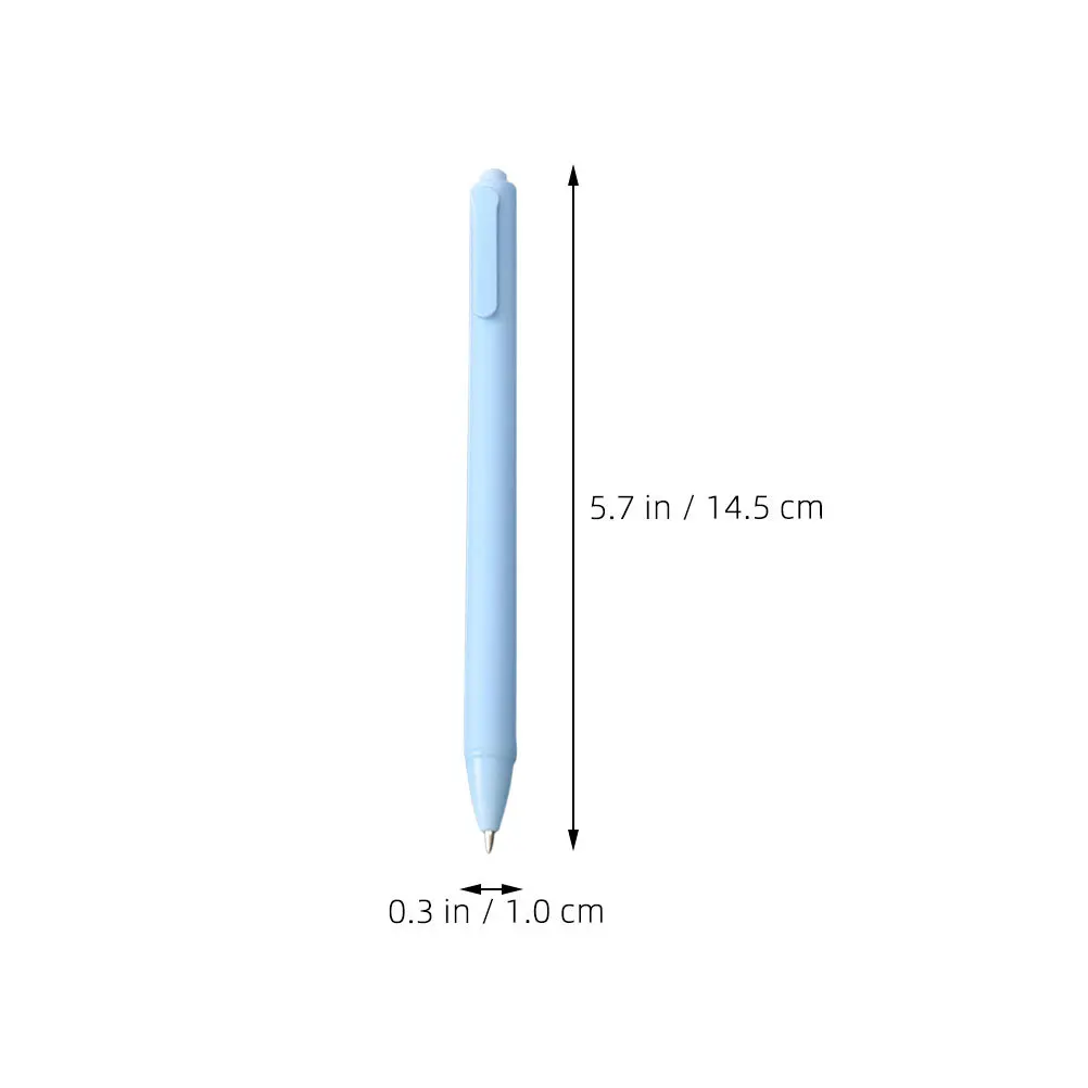 10pcs Retractable Gel Black Ink Smooth Writing Comfortable Grip For School Office Use Journaling Pens Teacher Pens Stationery