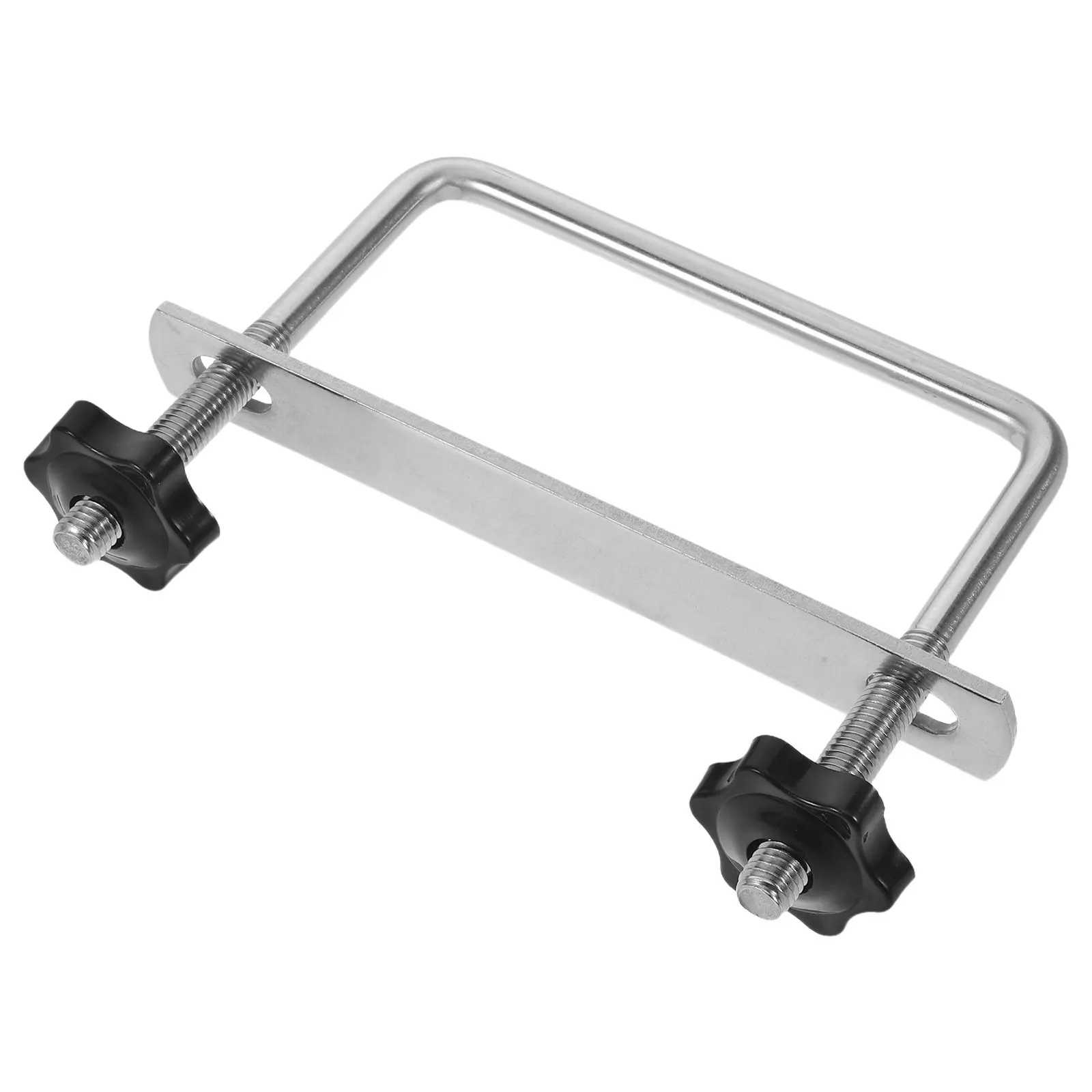 Metal U-Shaped Fastening Clamp for Universal Roof Rack Compatibility Car Truck Van Cargo Box Mounting Toolless Installation