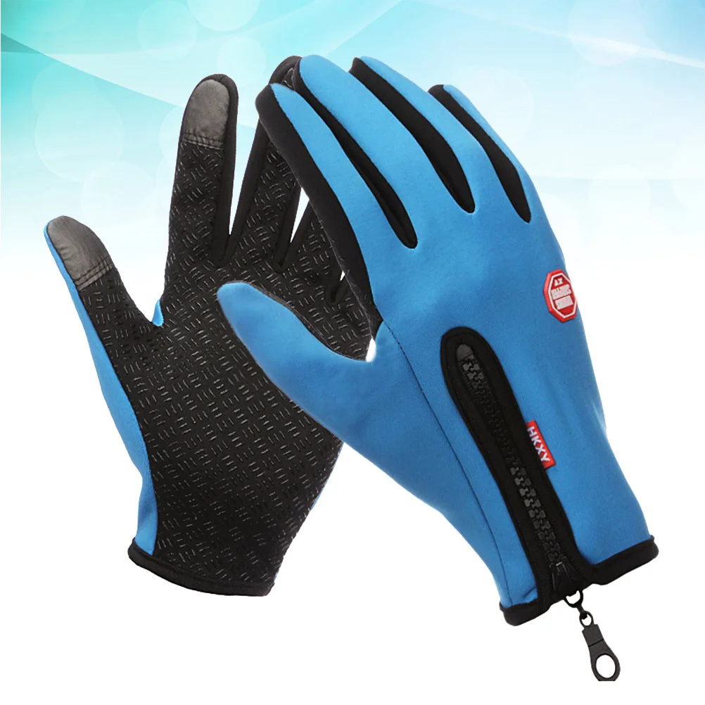 

Warm Gloves for Men Women Soft Comfortable Thicken Design Winter Outdoor Sports Bike Riding Cold Protection Touchscreen