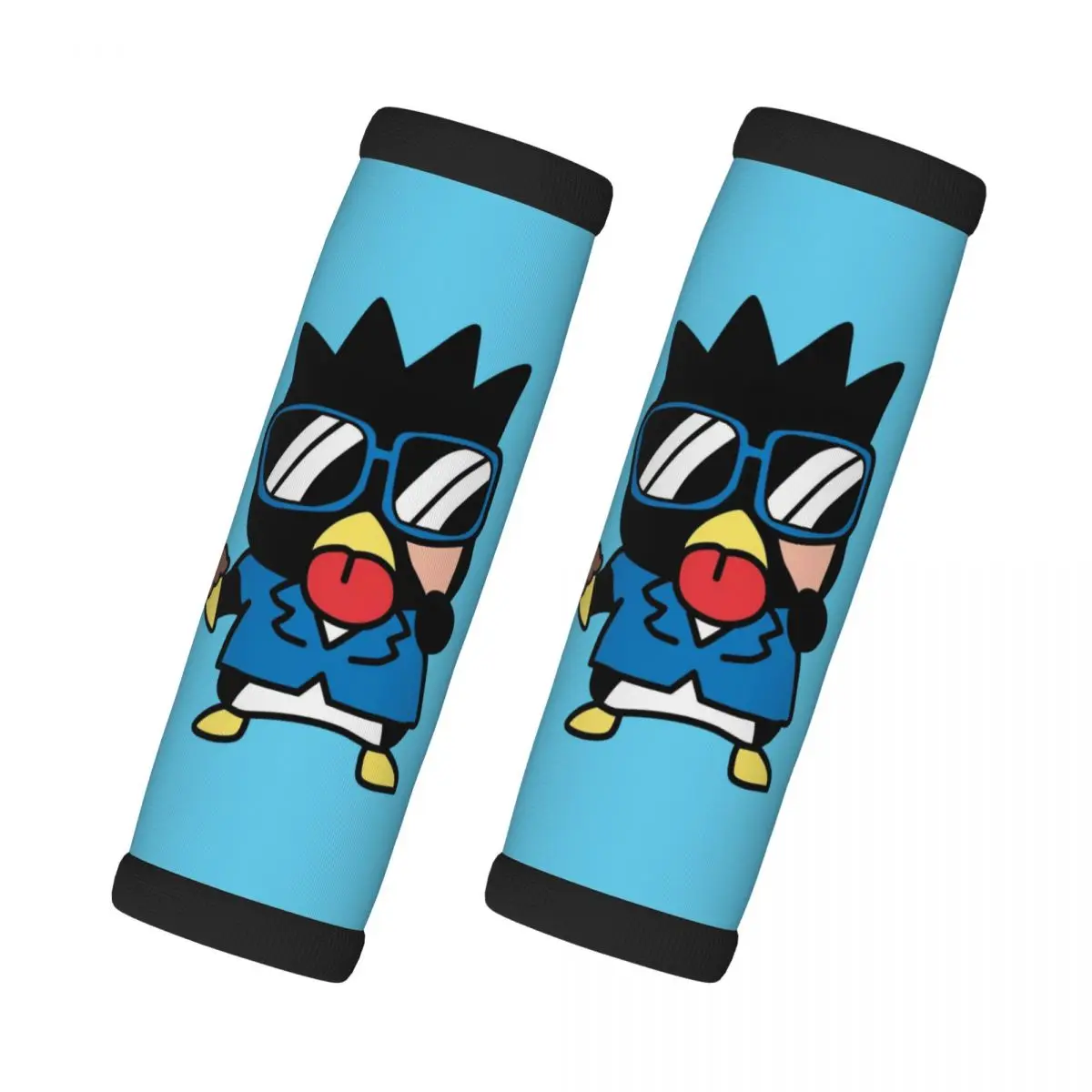 

Custom BADBADTZ-MARU Anime 2 Pcs Luggage Handle Wrap Soft Grip Handle Cover Comfortable Neoprene Suitcase Identifier Travel