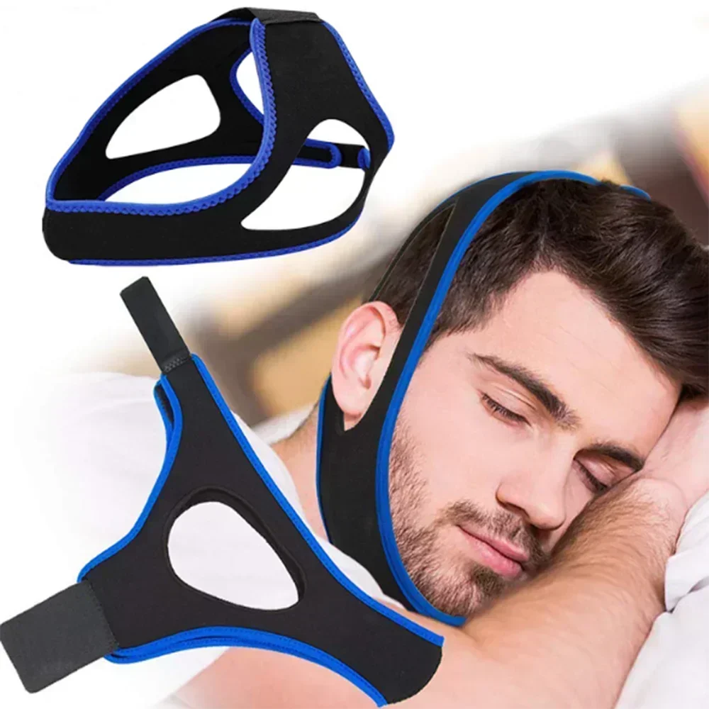 Chin Strap Elastic Face Slimming Bandage Anti Snoring Chin Strap V Line Face Shaper Lift Up Belt Facial Strap Night Sleeping Aid