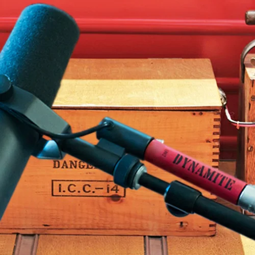 Imagen 2 del producto AMPLIFICADOR DE DINAMITE DM1 para preamplificador de micrófono de escenario SM7B Mini portátil 28dB de electrónica de ganancia discreta y Clase A