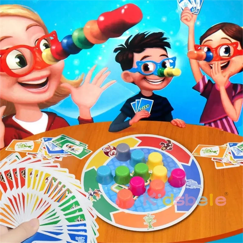 Funny Novelty Entertainment Tricky Desktop Game Liar Fibber Game Hilarious Noses & Glasses