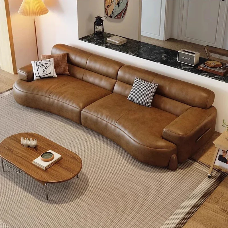 Corner Sectional Living Room Sofas Luxury Leather Homes Sofa Living Room Modern Luxury Divani Da Soggiorno Home Furniture