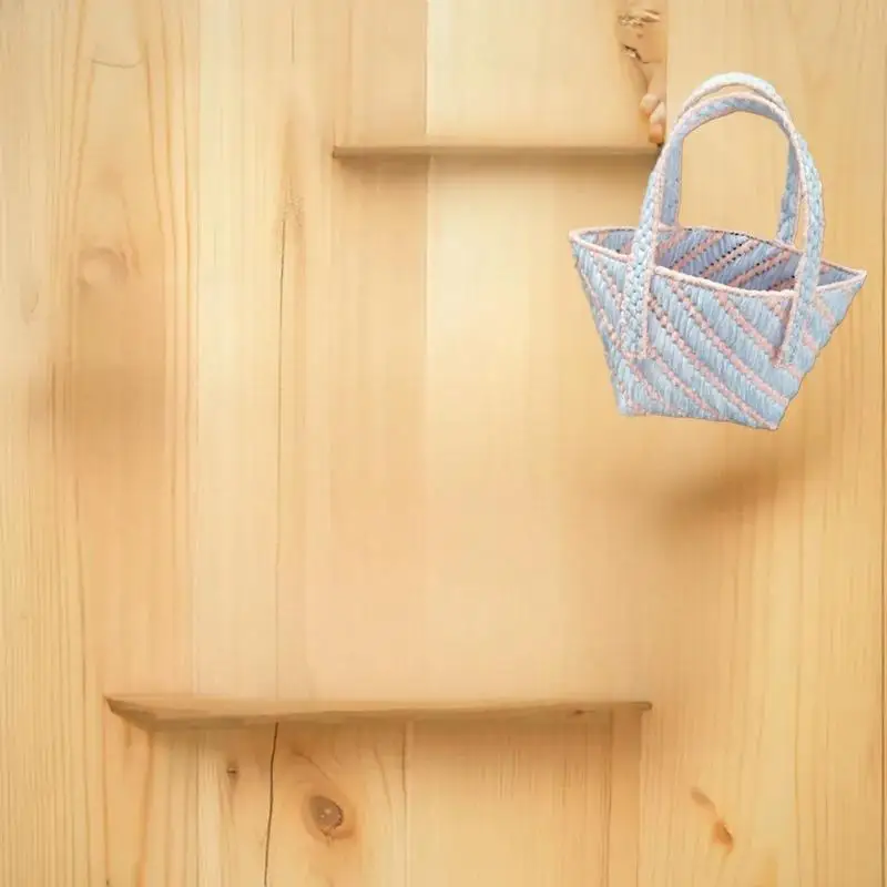 

DIY Knitting Crochet Kit for Bags: Includes Mesh Plastic Canvas Sheets and Ribbon for Accessories
