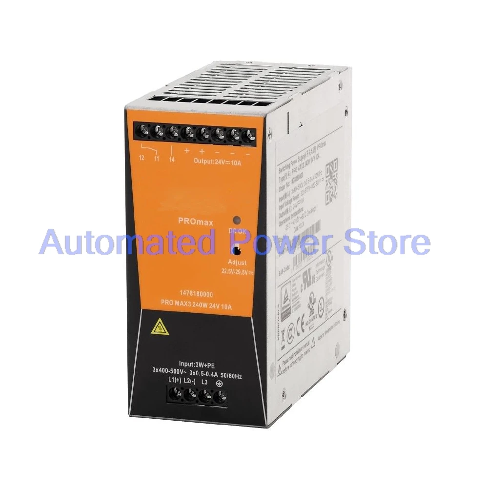 1 Pcs 1478180000 PRO MAX3 240W 24V 10A Switching Power Supply 24 V