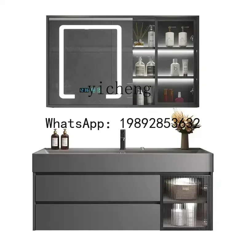 

BFF bathroom cabinet combination intelligent light luxury washbasin washbasin washbasin toilet set