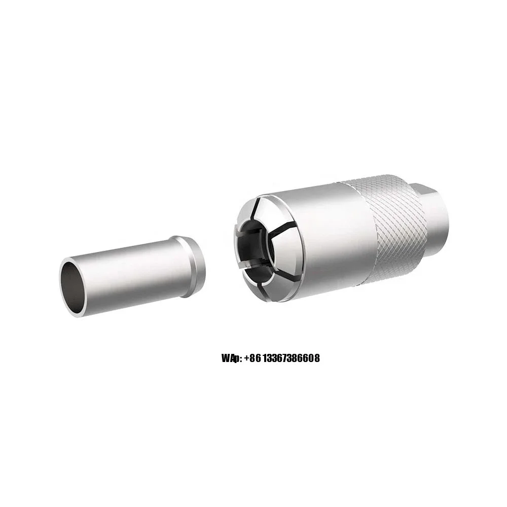 Premium Quick Coupling Sleeve Industrial Grade Air Leak Test Connector with Push-Pull Operation and Groove Tube