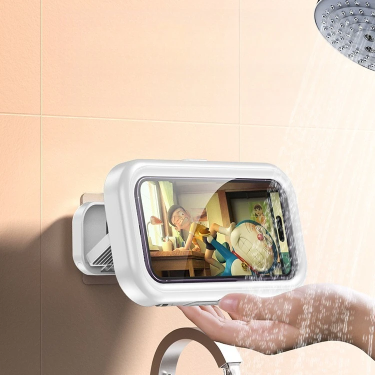 

Водонепроницаемый чехол для телефона в ванной комнате — выдвижной и вращающийся ленивый кронштейн для просмотра показа во время принятия душа, ТВ-шоу