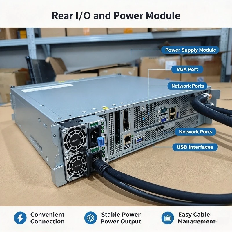 AC922 Server V100  Architecture 6 Card Machine 2U Rack Type