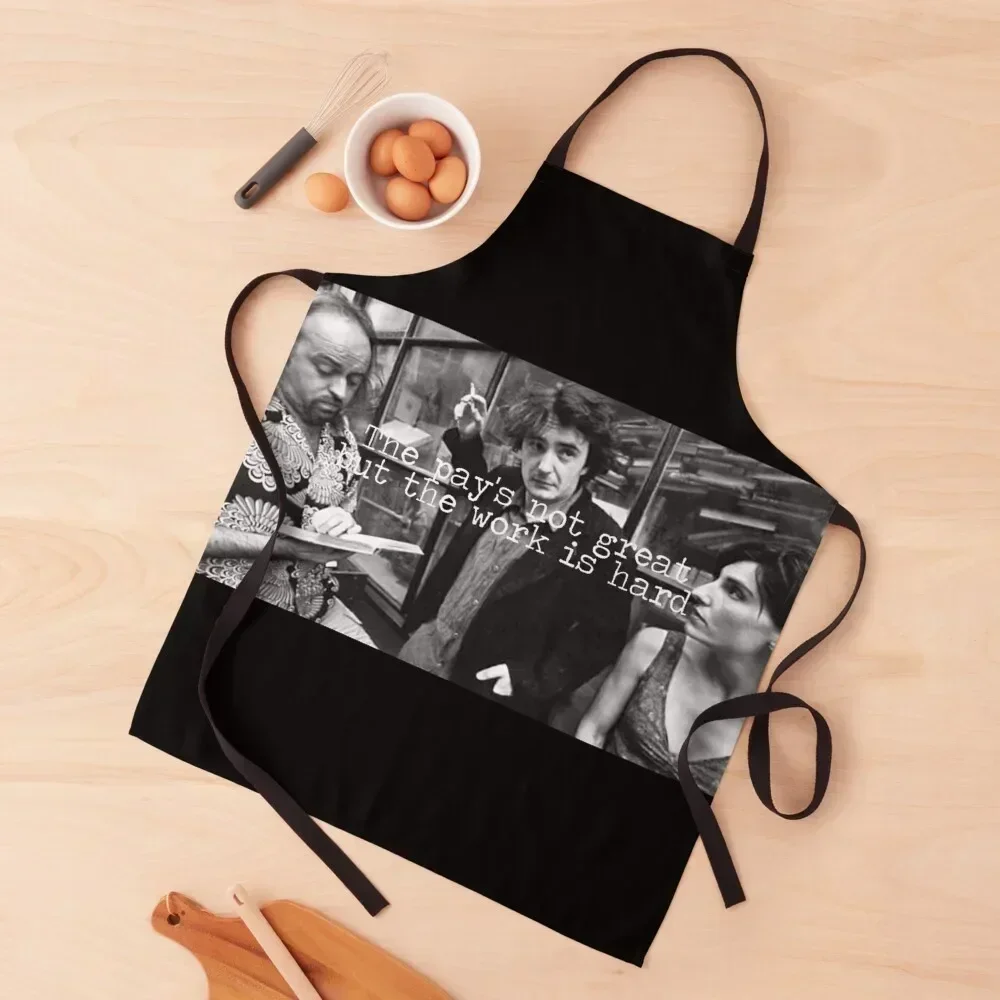 

Black Books Apron chef for man chefs Apron